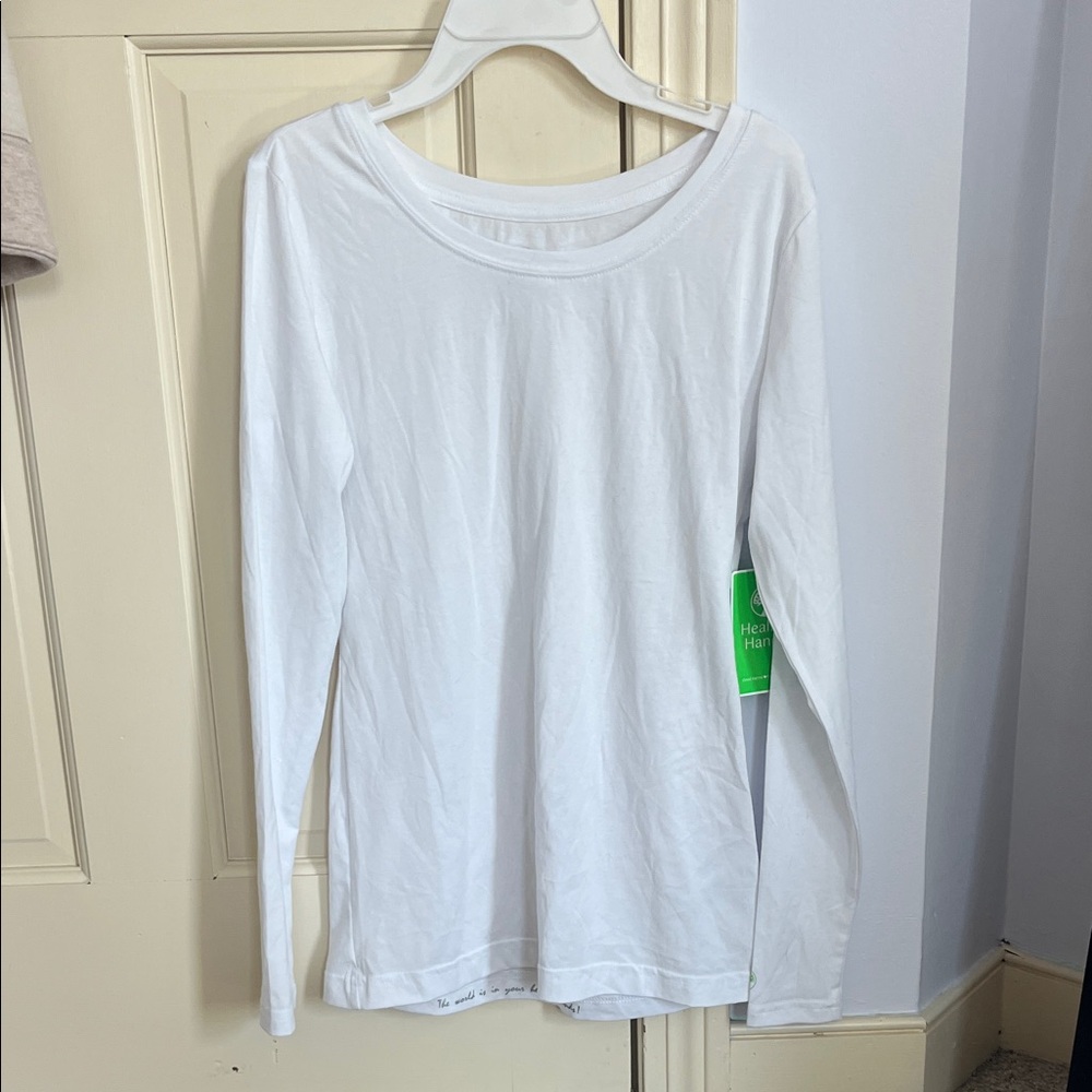 Healing Hands White Long Sleeve Under Shirt